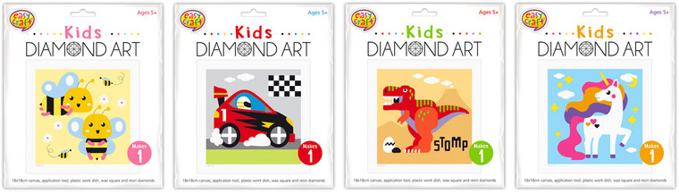 Kids Diamond Art - Assorted 1pc