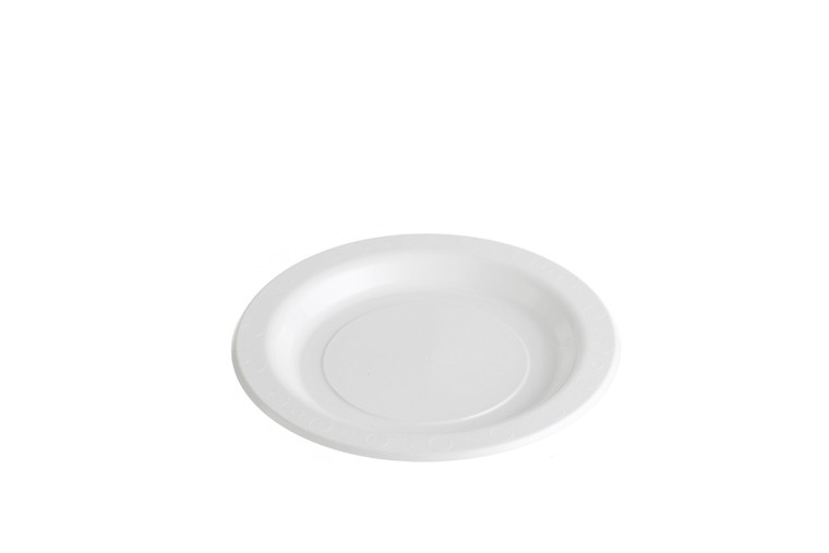 Premium 180mm White Dessert Plates 500 Pcs  (10Pkts x 50)
