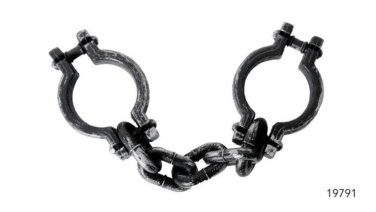 Shackle on chain prop