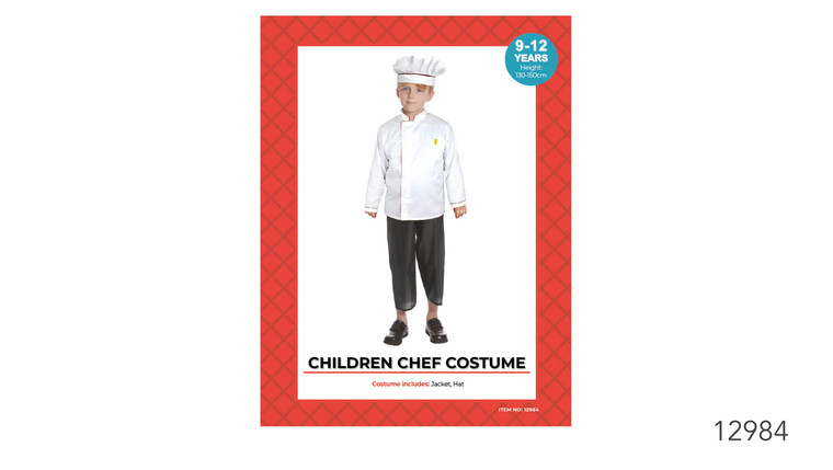 Children Chef Costume