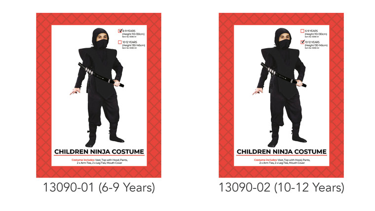 Children Ninja Costume