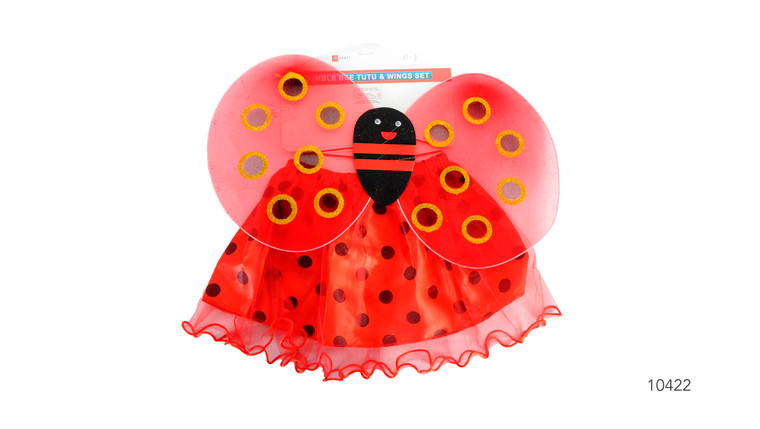 Lady Bug Wing Set (Red)