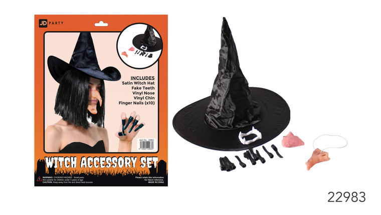 Witch 5 piece accessory kit