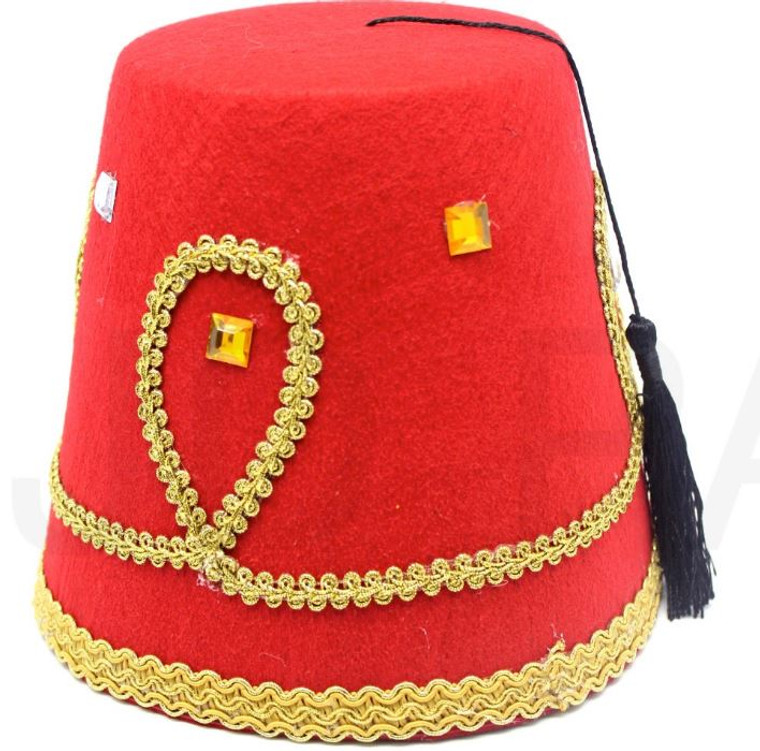 Deluxe Fez Hat (Red)