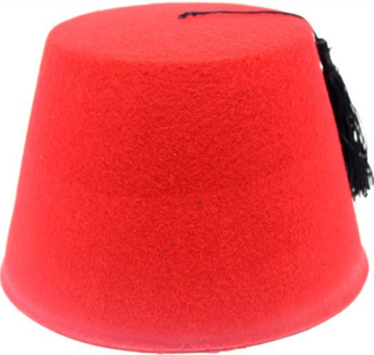 Fez Hat Plain (Red)