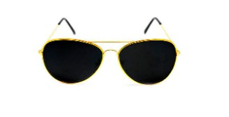 Party Glasses Aviator (Gold)