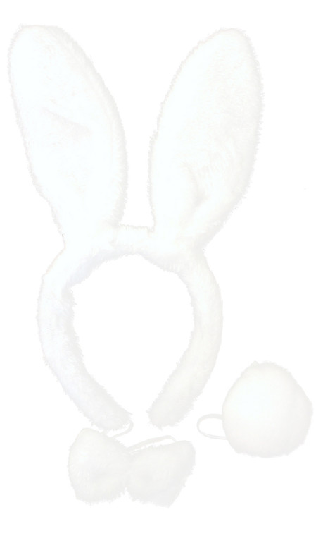 Animal 3pcs Set White Rabbit