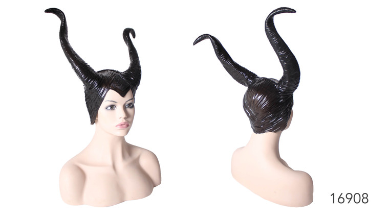 Deluxe Evil Queen Horns Latex
