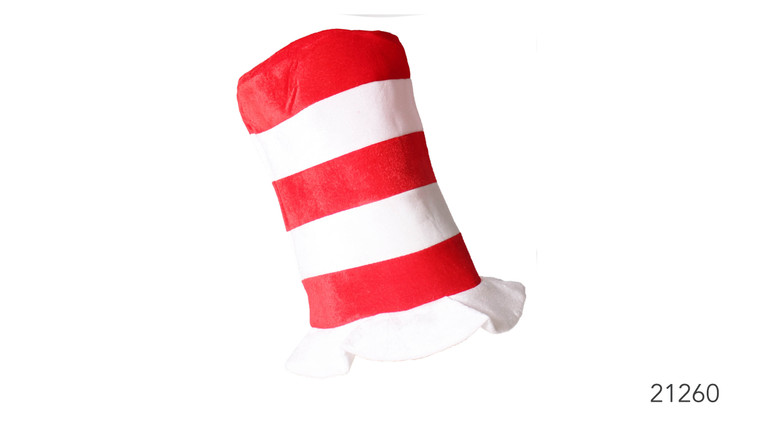 Cat Red and White Stripe Hat