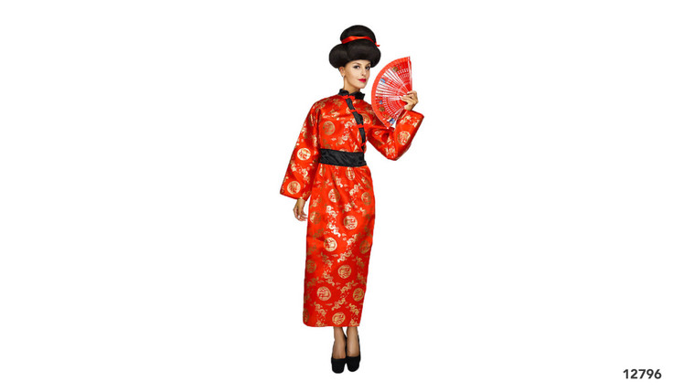 Women's Red China's Disguise Costume