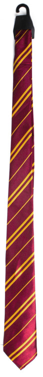 Harry The Wizard Long Tie with Red Stripe