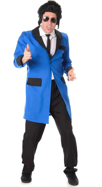 Teddy Boy Men's 1950's Fancy Dress Costume - Small