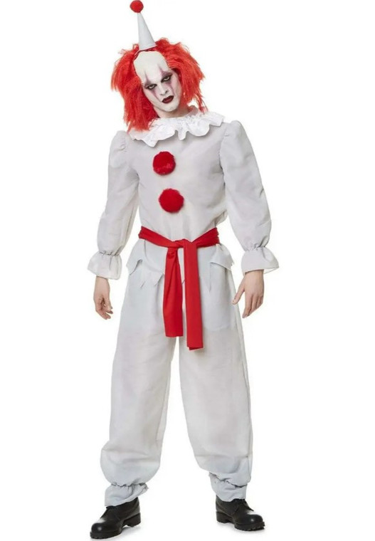 Horror Clown Mens Costume - Large