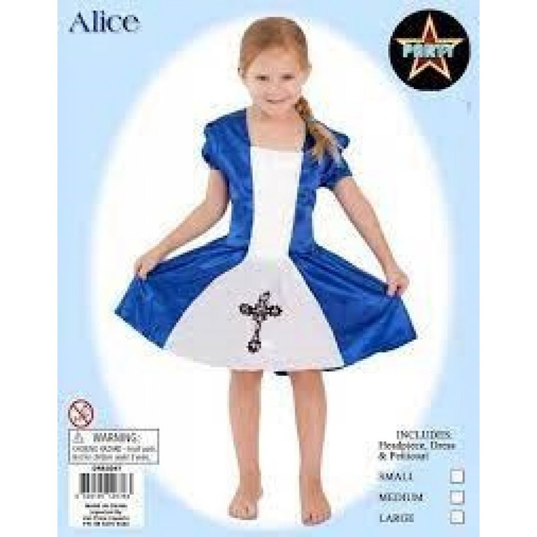 Kids Alice Costume - Small