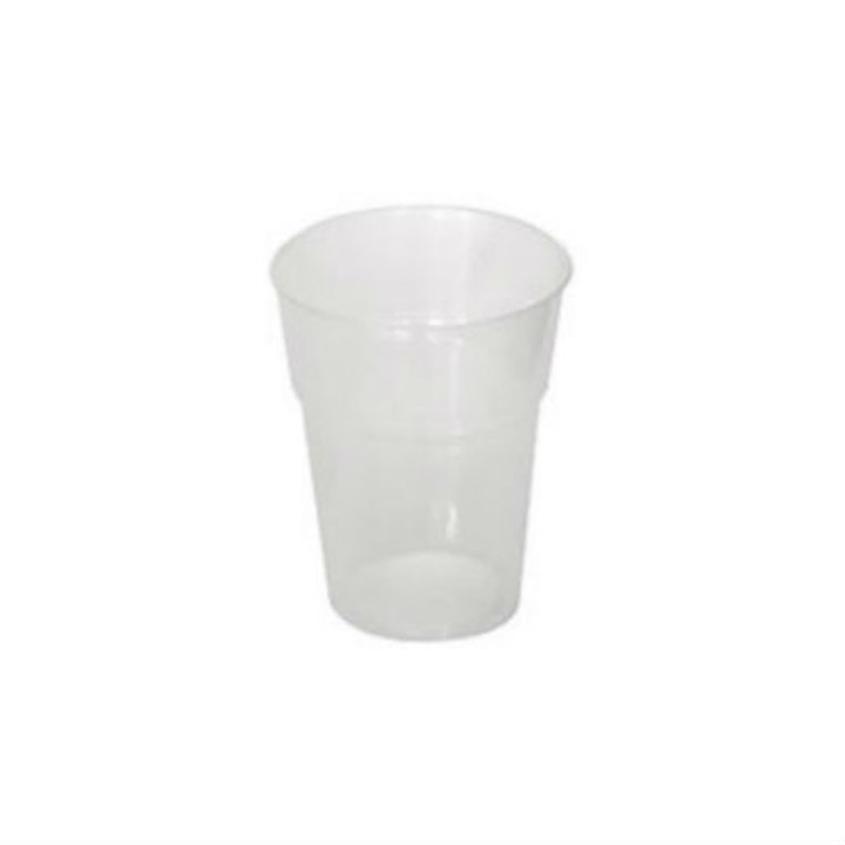 Heavy Duty Clear Plastic Cups - 225ml - 50 Pack x 20 Sleeves (1000Pcs).