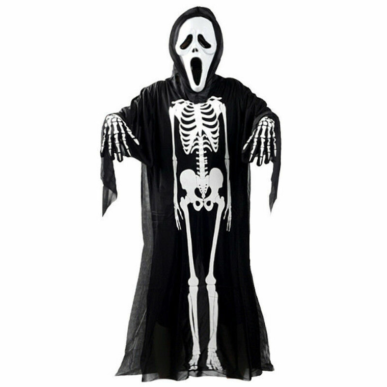 Children Skeleton Ghoul Costume