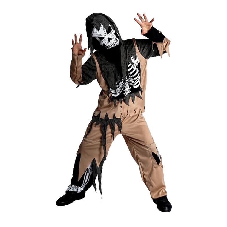 Children Zombie Skeleton Costume