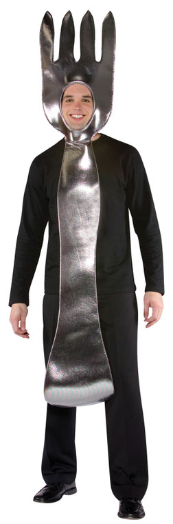 Adult Silver Fork Costume