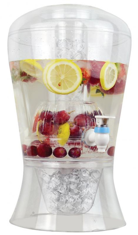 Chill & Infuse  Acrylic Beverage Dispenser 2 Gal