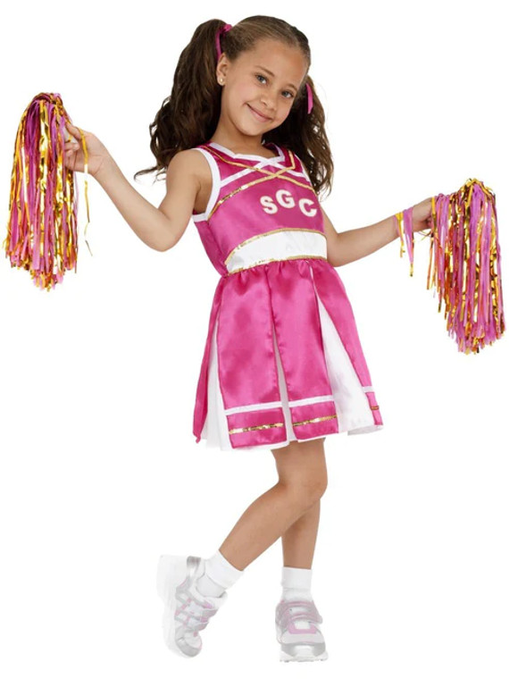 Pink Cheerleader Child Costume