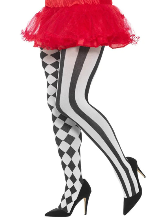 Harlequin Tights, Plus Size