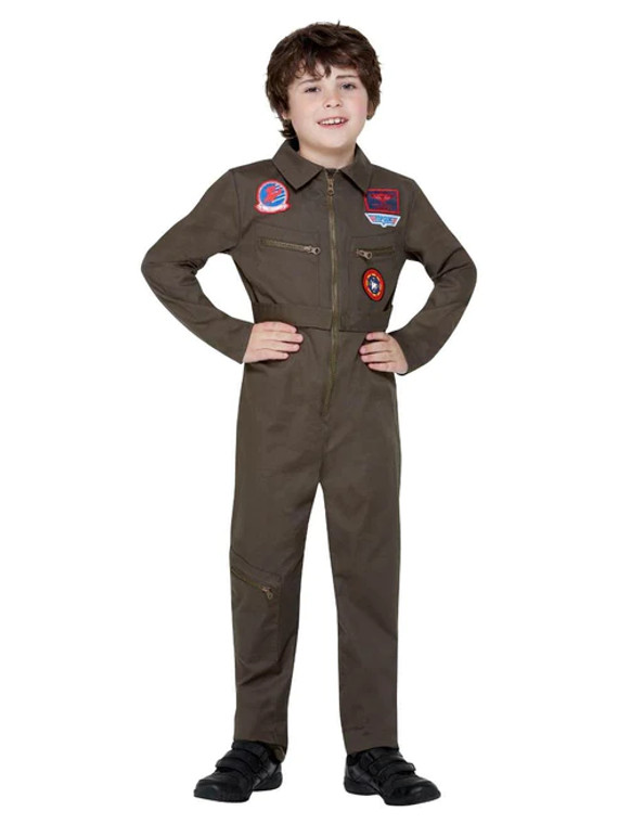 Top Gun Kids Khaki Costume