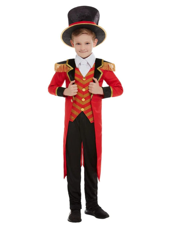 Deluxe Ringmaster Boys Costume