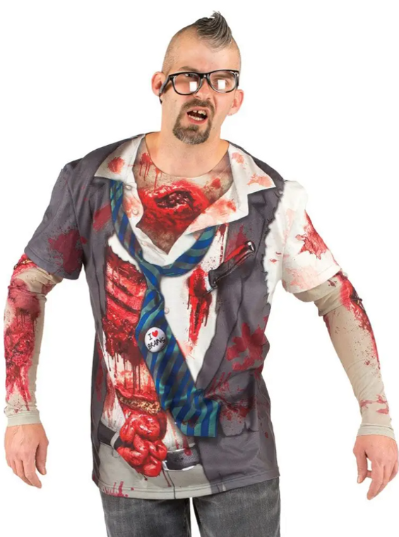 Adult Zombie Top - One Size