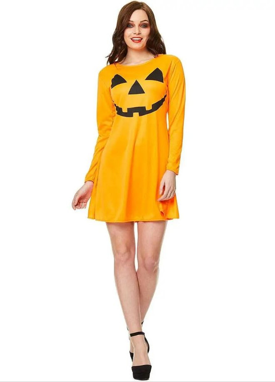 Face Pumpkin Dress