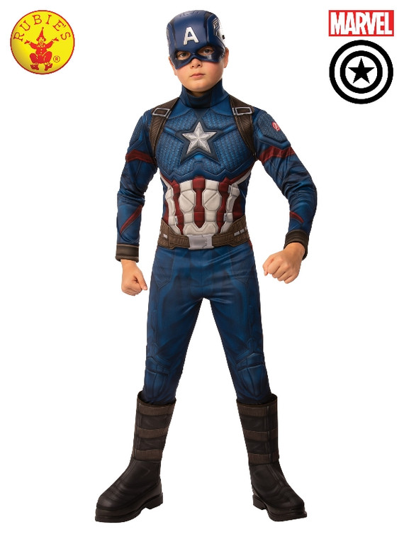 Captain America Deluxe Child Costume 6-8 year old