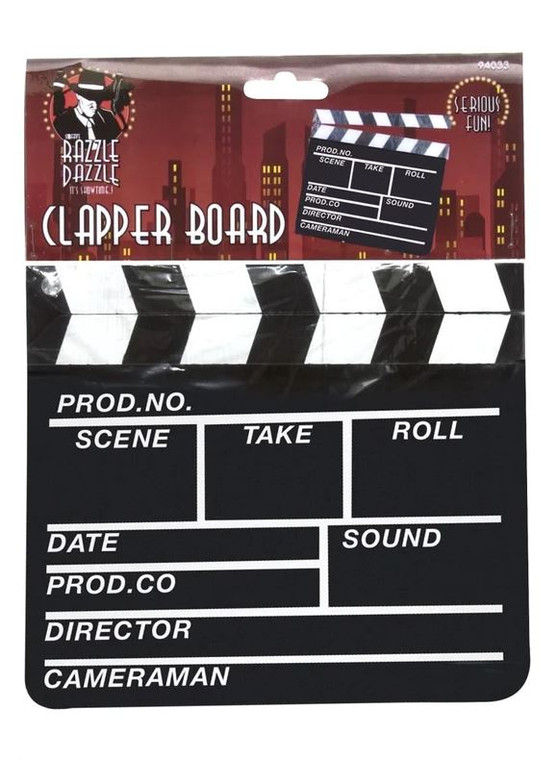 Hollywood Style Clapper Board