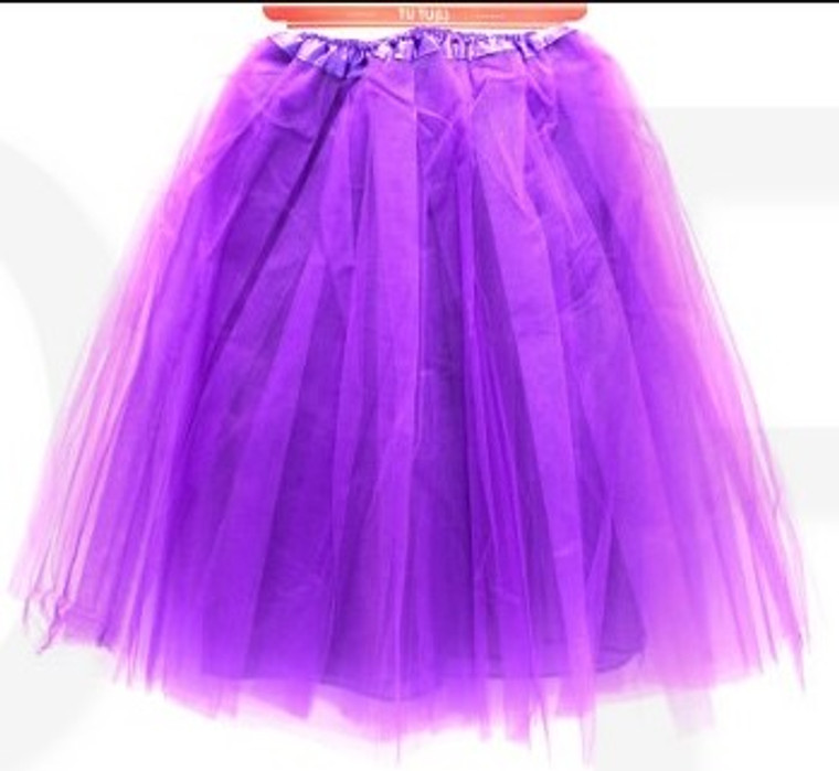 Tulle Ballerina Large Tutu - Purple 60cm