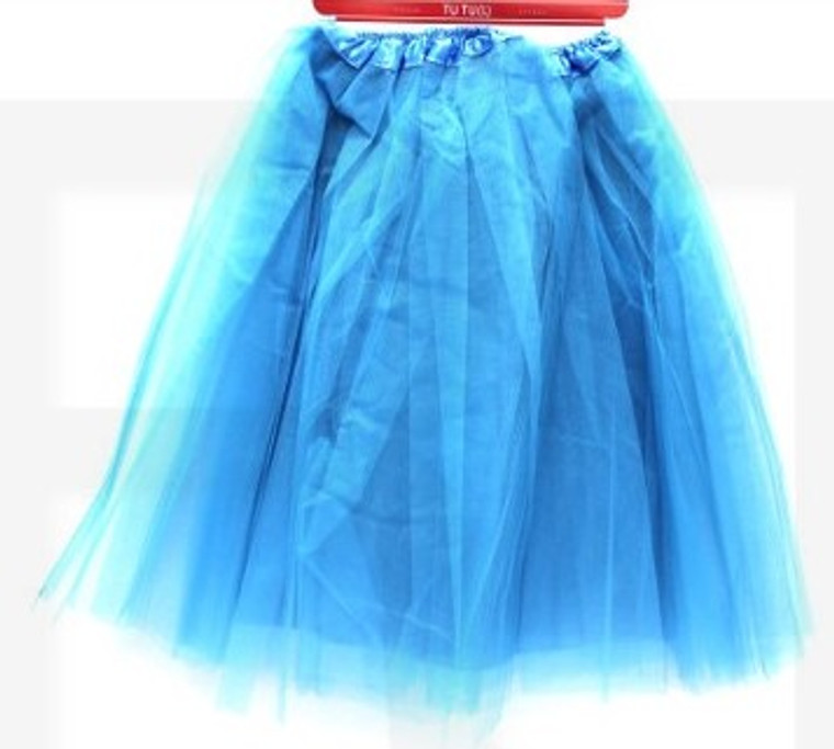 Tulle Ballerina Large Tutu - Light Blue 60cm