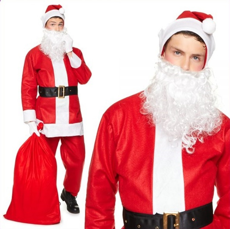 Adult Santa Suit Christmas Costume