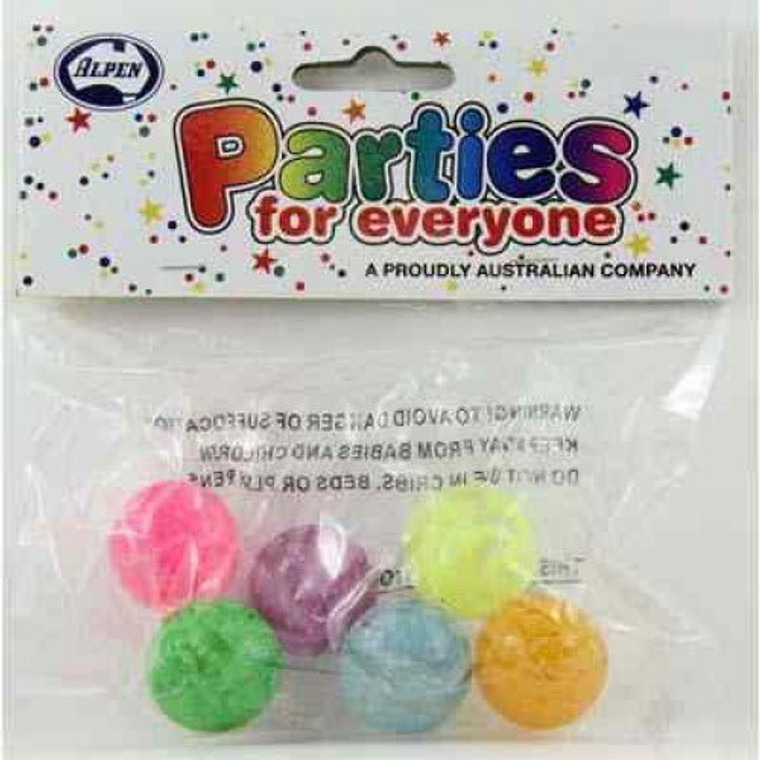 Hi-Bounce Balls 25mm 6pk