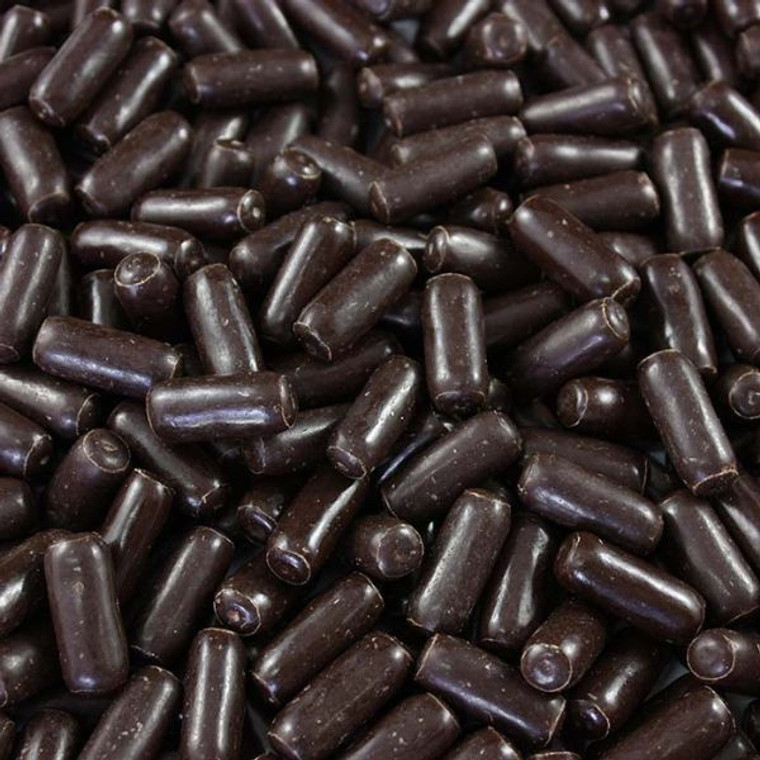 Dark Chocolate Licorice Bullets 500g