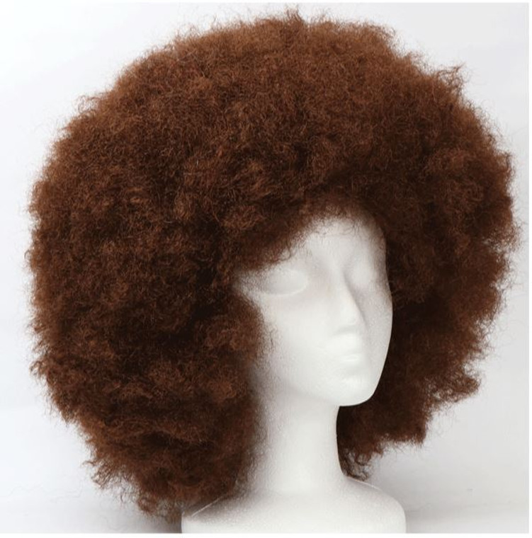 Deluxe Afro Wig - Brown