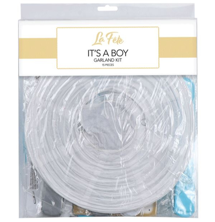 It's a Boy Garland  Kit