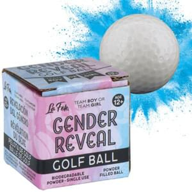 Gender Reveal Golf Ball Boy