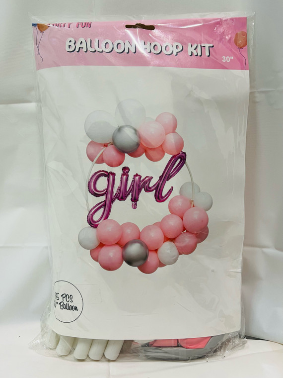 Balloon Hoop Kit - It's a girl