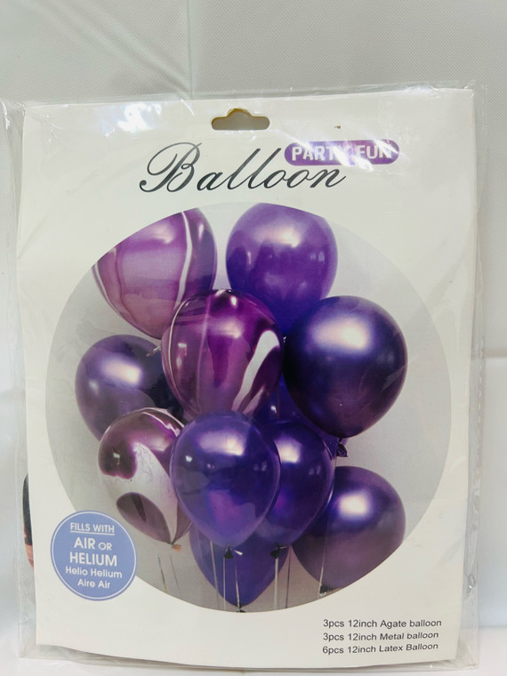 Purple Balloon Bouquet