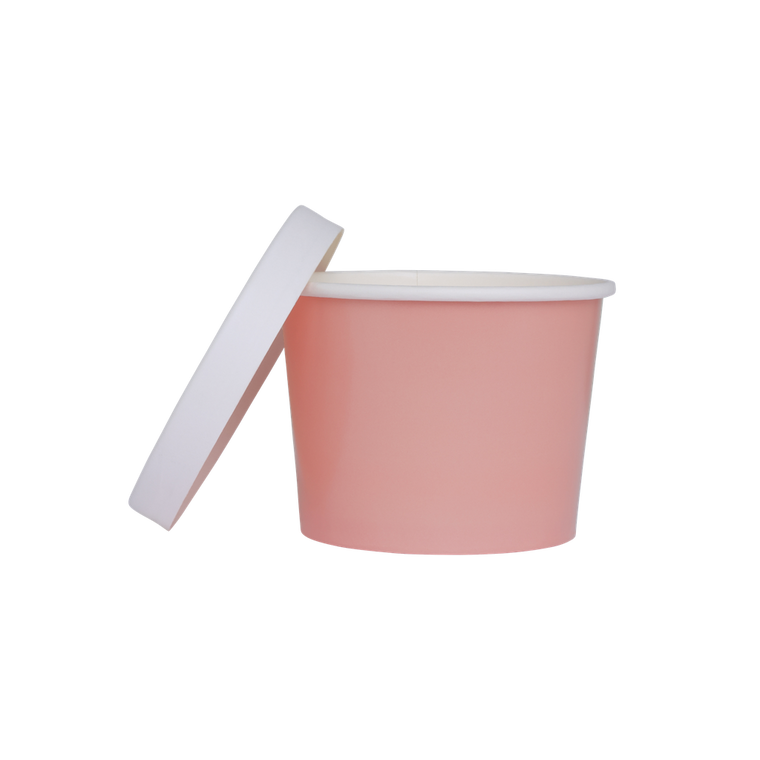 FS Paper Luxe Tub w/ Lid Rose 5pk