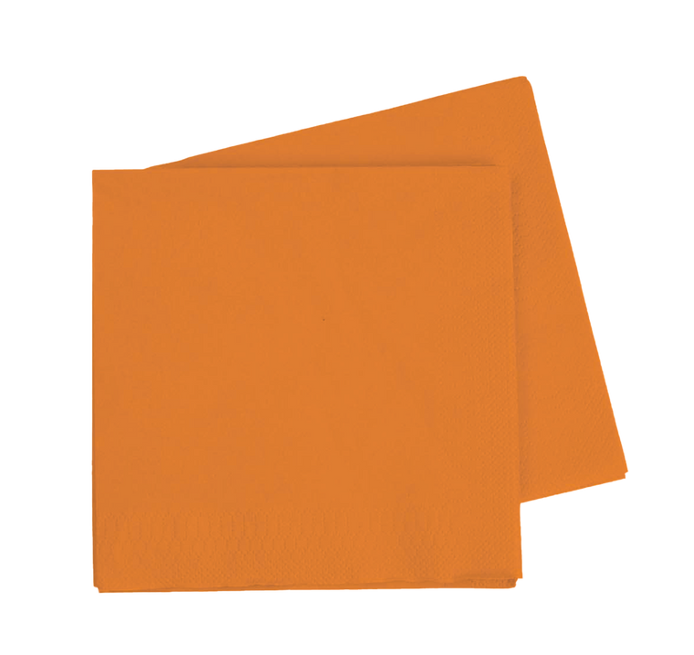 FS Lunch Napkin 330mm Tangerine 40pk