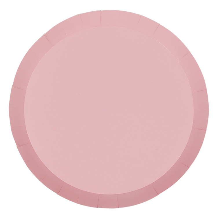 FS Paper Round Banquet Plate 10.5" Classic Pink 20pk