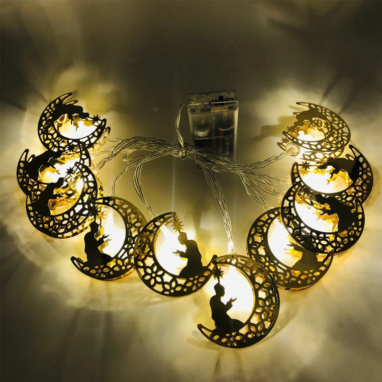 EID LED LIGHT GARLAND – MOON