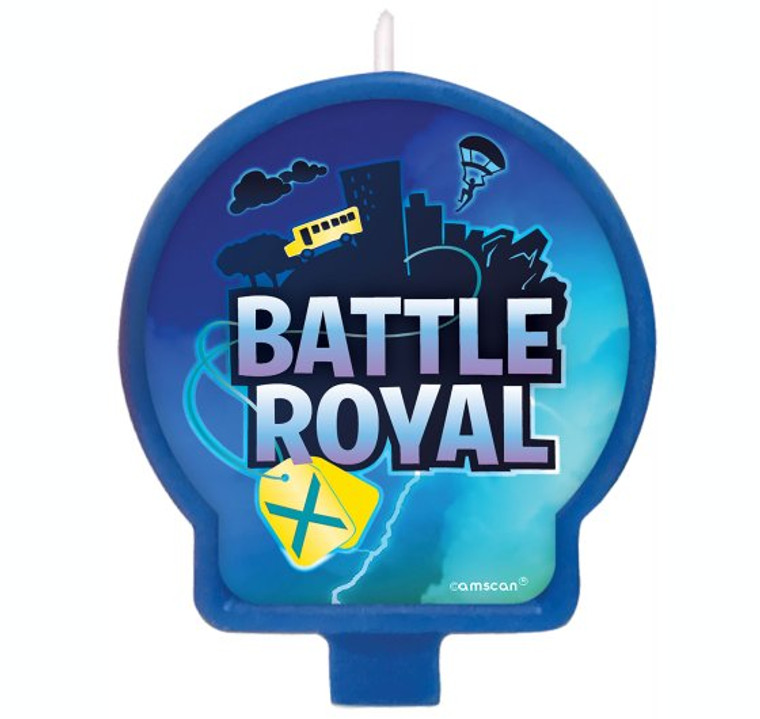 Battle Royal Birthday Candle 1pc