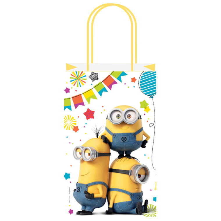 Despicable Me 3 Paper Kraft Bags FSC PK8