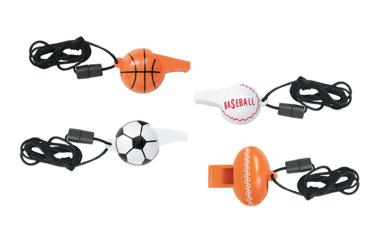 48 Sport Ball Whistles