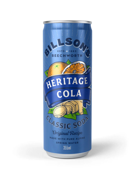 Classic Soda Heritage Cola 355ml