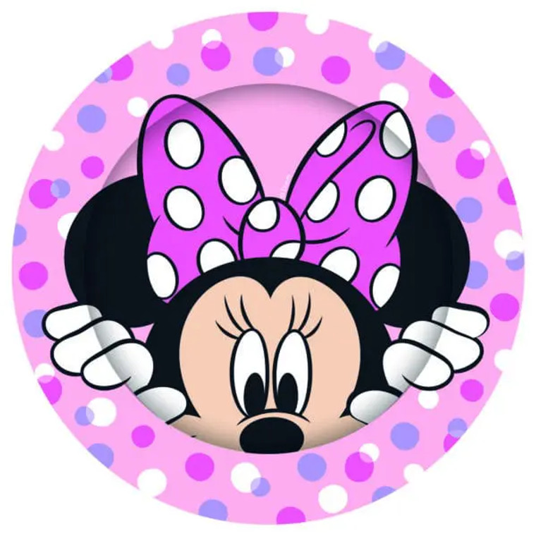 Minnie Mouse Plate Pack of 8